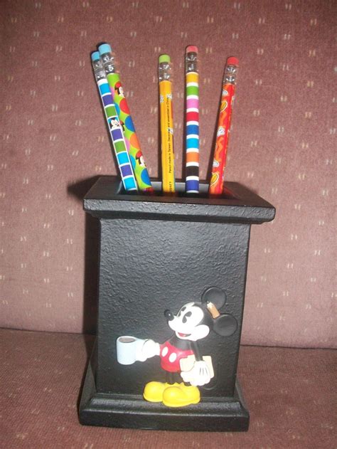 disney metal pencil box|Amazon.com: Disney Pencil Holder.